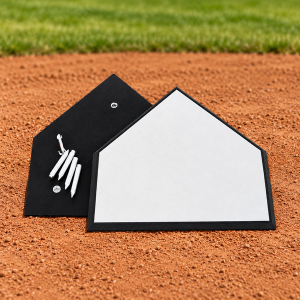 HOME PLATE WITH SPIKES