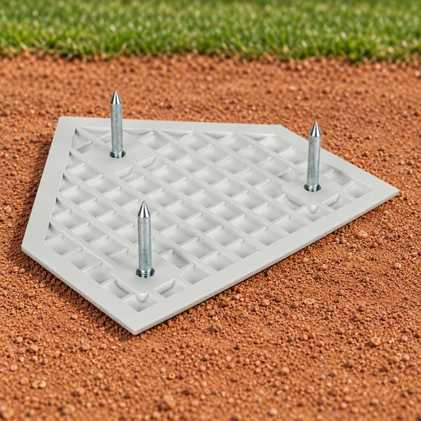 HOME PLATE WITH SPIKES