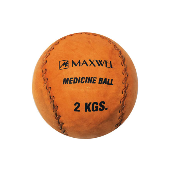 LEATHER MEDICINE BALL- 2 PANEL