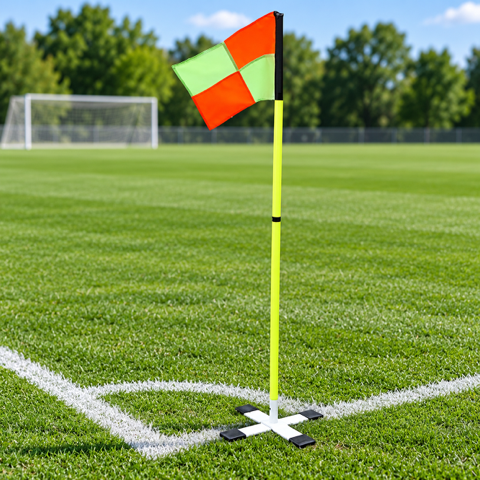 CORNER POLE FOR TURF GROUND