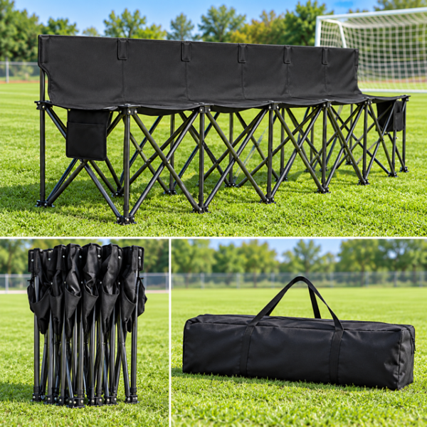 PORTABLE 6 SEATS FOLDABLE CHAIR